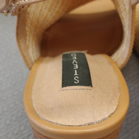 Steven Raffia Sweep Pump Natural Multi-9 - Picture 9 of 16